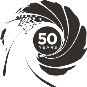 007 50th Anniversary Logo PNG Vector