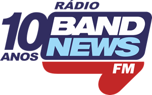 10 Anos BandNews FM Logo PNG Vector