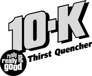 10-K Thirst Quencher Logo PNG Vector