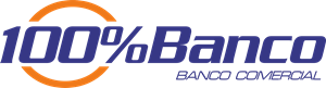 100% Banco Logo PNG Vector