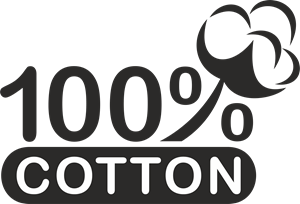 100% Cotton Logo PNG Vector