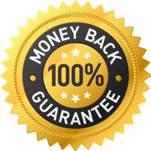 100% Money Back Guarantee Logo PNG Vector