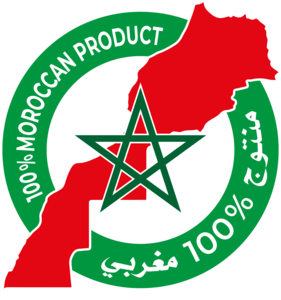 100% moroccan product Logo PNG Vector