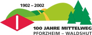 100 Jahre Mittelweg Logo PNG Vector