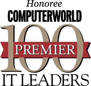 100 Premier IT Leaders Logo PNG Vector
