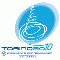 100th ISU World Figure Skating Championship torino Logo Vector