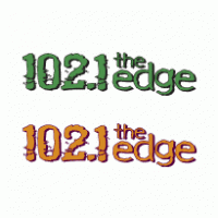 102.1 The Edge Logo PNG Vector