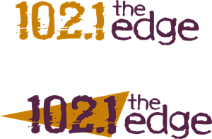 102.1 The Edge Logo PNG Vector