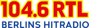 104.6 RTL Berlins Hitradio Logo PNG Vector