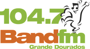104.7 BAND FM Grande Dourados Logo PNG Vector