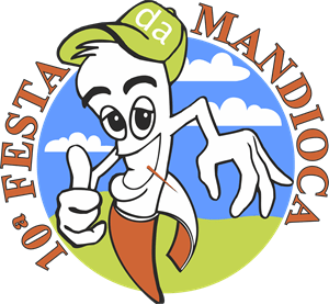 10ª Festa da Mandioca Logo PNG Vector
