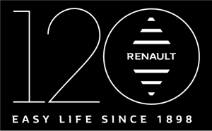 120 YEARS RENUALT Logo PNG Vector