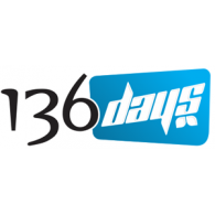 136 days Logo PNG Vector