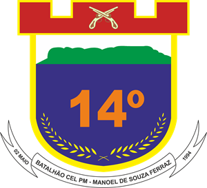 14º Batalhão PMPE Logo PNG Vector