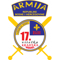 17. Viteška krajiška brigada Armija BiH Logo PNG Vector