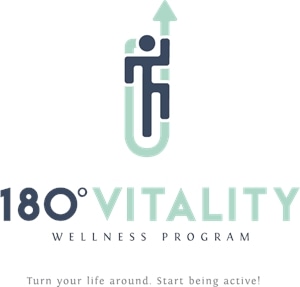 180 Vitality Logo Vector