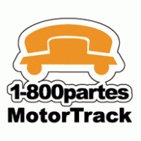 1800 Partes Motor Track Logo PNG Vector