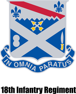 18th Infantry Regiment Logo PNG Vector