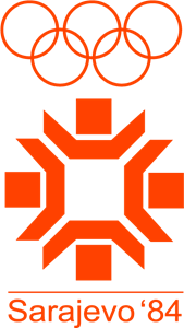 1984 Winter Olympics Logo PNG Vector