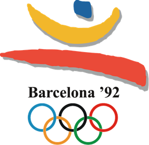 1992 Summer Olympic Games in Barcelona Logo Vector