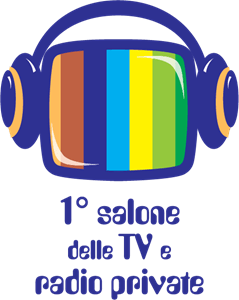 1 salone delle TV e radio private Logo Vector