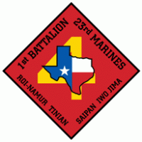 1st Battalion 23rd Marine Regiment USMCR Logo Vector