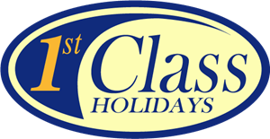 1st Class Holidays Logo PNG Vector