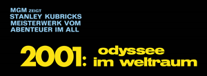 2001 - Odyssee im Weltraum Logo Vector
