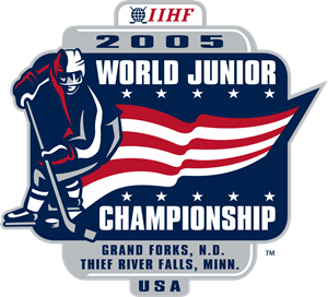 2005 IIHF World Junior Championship Logo PNG Vector