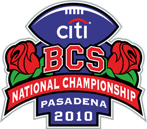 2010 Citi BCS National Championship Game Logo PNG Vector