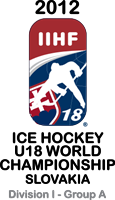 2012 IIHF World U18 Championship Division I Group Logo Vector