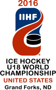 2016 IIHF World U18 Championship Logo PNG Vector