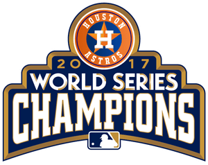 2017 MLB World Series Champions Logo Vector