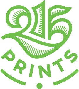 215 Prints Logo PNG Vector