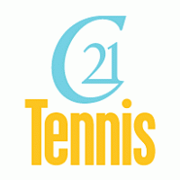 21st Century Tennis Logo Vector