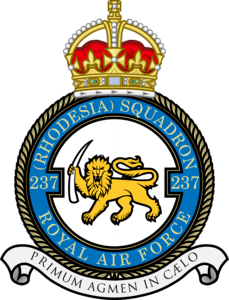 237 Squadron of the Royal Air Force Logo PNG Vector