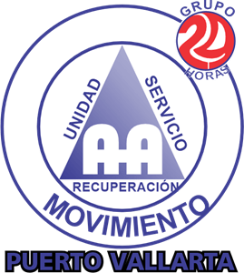 24 Horas Alcohólicos Anonimos Puerto Vallarta Logo PNG Vector