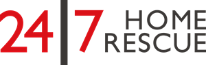 247 Home Rescue Logo Vector