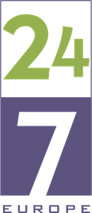 24/7 Europe Logo PNG Vector