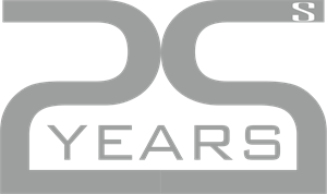 25's years art design Logo PNG Vector