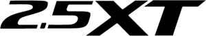 2.5 XT Logo Vector