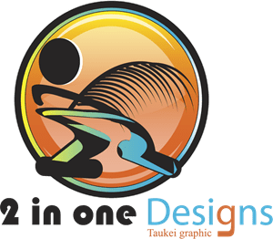 2 in one Designs Logo PNG Vector
