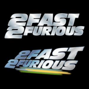 2Fast 2Furious Logo PNG Vector