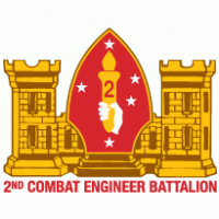 2nd Combat Engineer Battalion USMC Logo PNG Vector