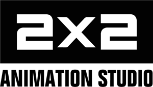 2x2 ANIMATION STUDIO Logo Vector