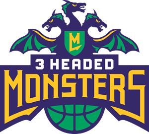 3 Headed Monsters Logo PNG Vector