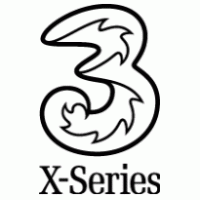 3 X-Series Logo Vector