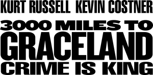 3000 Miles to Graceland - Crime is King Logo PNG Vector