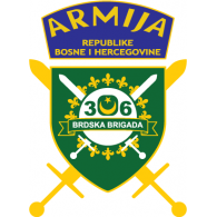 306. Brdska Brigada Armija BiH Logo PNG Vector