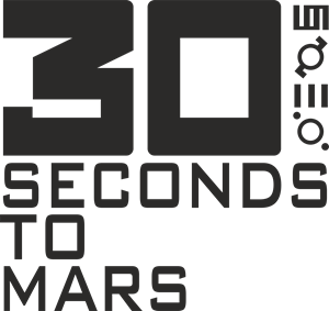 30 SECONDS TO MARS Logo PNG Vector